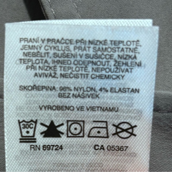 COLUMBIA Sz 8 Long Omni Shade Straight Leg Pockets Hiking Pants in Grey NEW - Picture 12 of 12